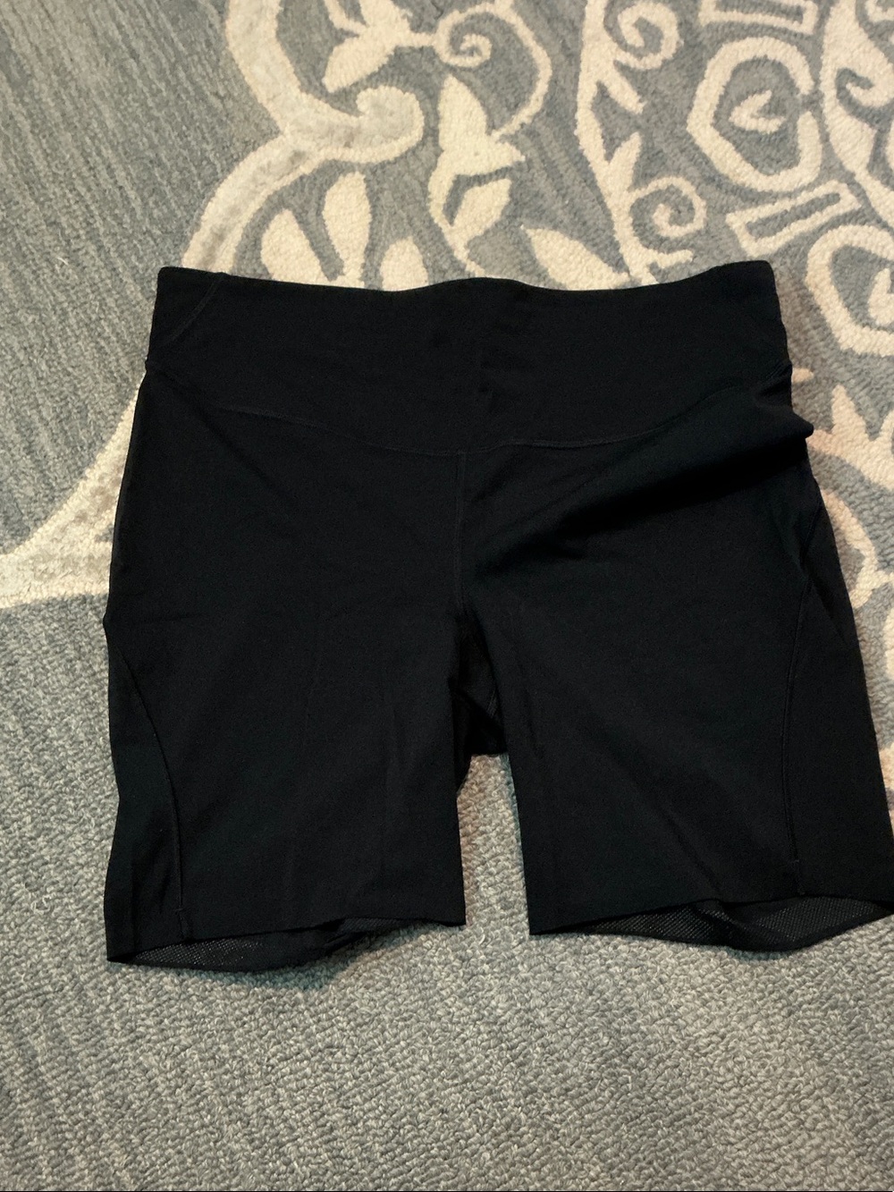 Lululemon Black High-Waist Shorts